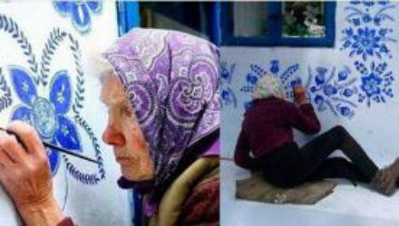 90-летняя художница превратила целую деревню в произведение искусства
