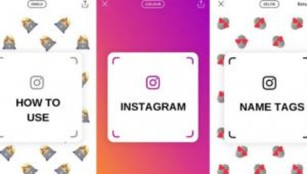 New: визитные карточки в Instagram