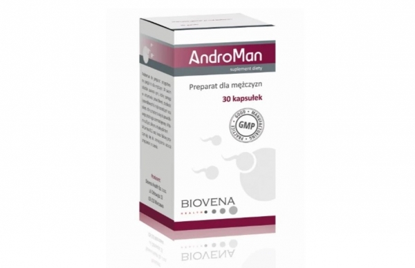 
AndroMan, биологически активная добавка для мужчин 