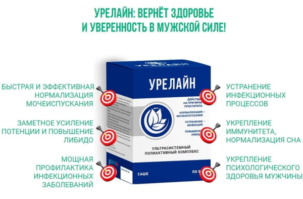  Урелайн — лекарство от простатита 