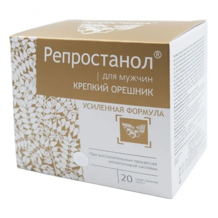 
				Репростанол — саше от простатита			