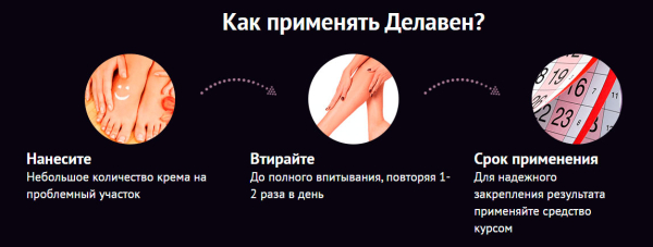 
				Delaven поможет от вен			