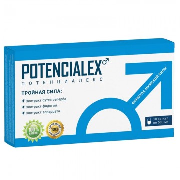
				Potencialex — таблетки для потенции			