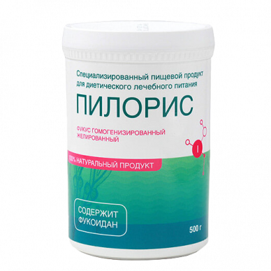 
				Пилорис — пищевая добавка для улучшения пущеварения			