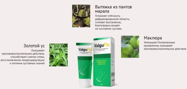 ValguFix - крем от вальгусной деформации — обзор и инструкция по применению — Фото 1