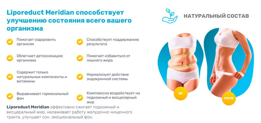 Liporeduct Meridian: Путь к стройности через природные компоненты — Фото 3
