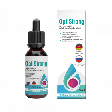 
				OptiStrong — капли для улучшения зрения			