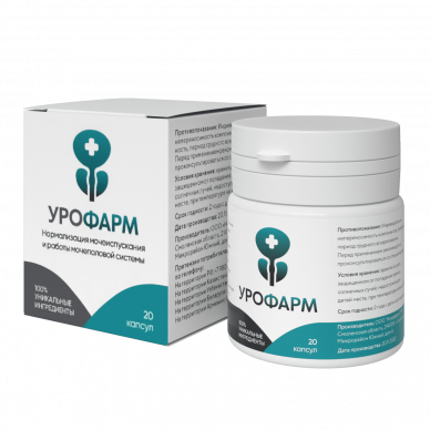 
				Урофарм — капсулы от цистита			
