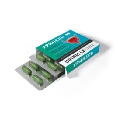 
				Уринель &mdash; капсулы от цистита			