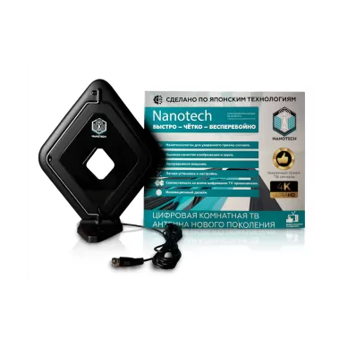 
				Nanotech &mdash; телевизионная антенна			