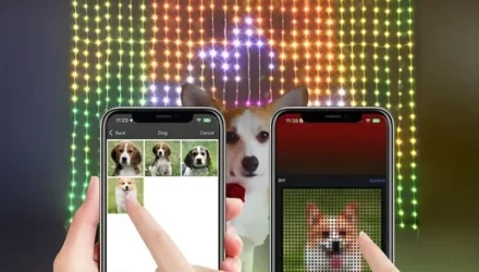 Smart Curtain – умная гирлянда-штора для праздника и уюта: 300 режимов, управление с телефона и отзывы дизайнеров