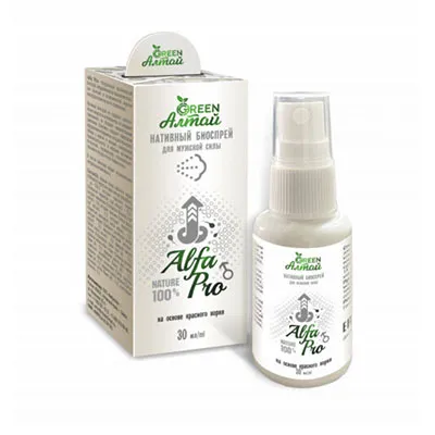Alfa Pro — ბუნებრივი გზა მამაკაცის პოტენციის ასამაღლებლად
Alfa Pro — ბუნებრივი გზა მამაკაცის პოტენციის ასამაღლებლად